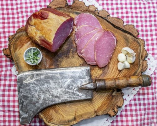 Hausgeräucherter Schweinskarree 250g