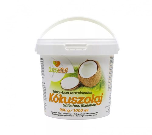 LoveDiet Kókuszolaj/kókuszzsír 1000ml