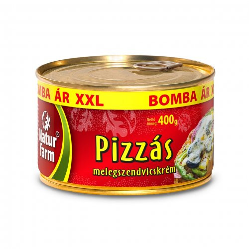 Naturfarm melegszendvicskrém pizzás 400g