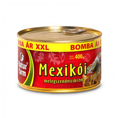 Natur farm melegszendvicskrém mexikói 400g