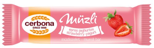 Cerbona müzliszelet epres-joghurtos 20g