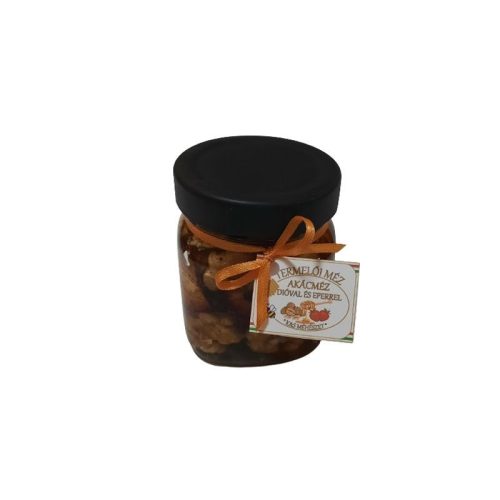 Termelői akácméz dióval és aszalt eperrel 250g