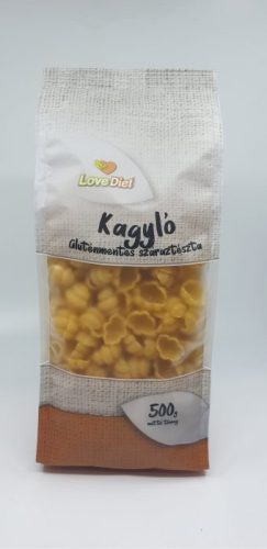 LoveDiet Kagyló gluténmentes száraztészta 500g