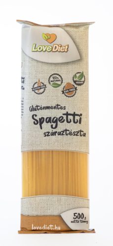 LoveDiet Spagetti gluténmentes száraztészta 500g