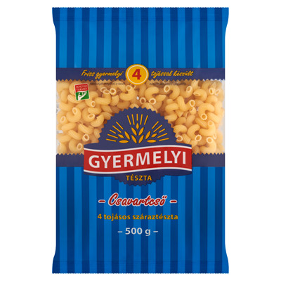 Gyermelyi csavartcső 500g