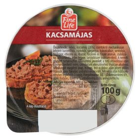 Kacsamájas 100g