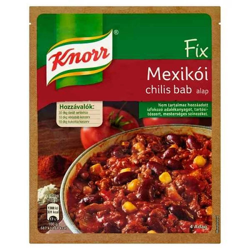 Knorr Mexikói chilisbab alap 50g