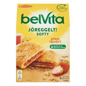   Belvita Softy Jó reggelt! epres töltött keksz 250g (5x50g)