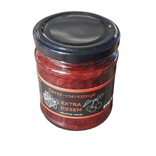 Mézes epres-cseresznye extra dzsem 200 g
