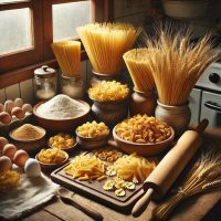 Száraztészták (búzalisztből)